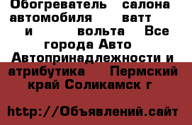 Обогреватель   салона  автомобиля  300 ватт,  12   и   24    вольта. - Все города Авто » Автопринадлежности и атрибутика   . Пермский край,Соликамск г.